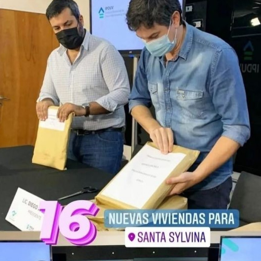 RADIOKTUBRE INFO..- 16 NUEVAS VIVIENSA PARA SANTA SYLVINA-Por Simón Suarez..Ver mas