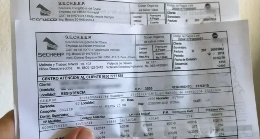 RADIOKTUBRE INFO……..  Tarifa eléctrica: más de 160 mil chaqueños todavía no se registraron para percibir el subsidio  …… Por Simòn Suarez