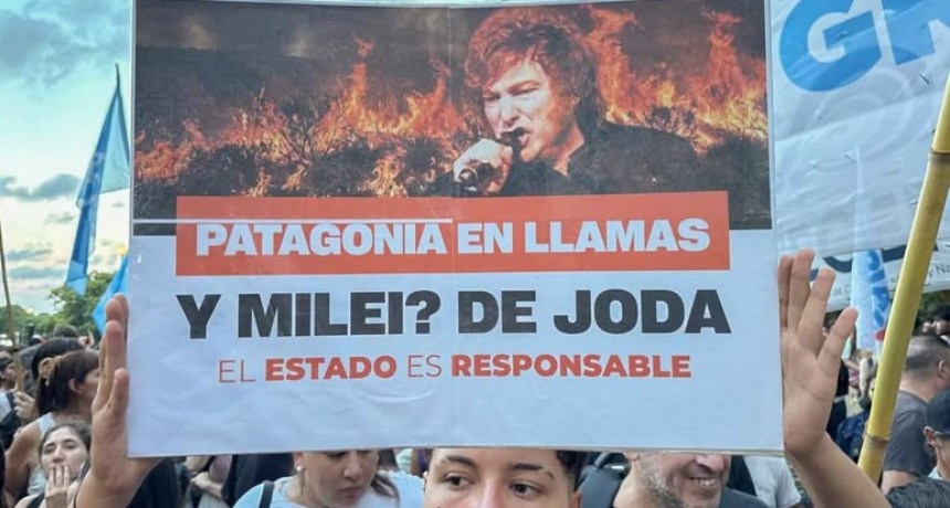 - RADIOKTUBRE INFO……..  Miles de personas se movilizaron por los incendios en la Patagonia  …… Por Simòn Suarez.