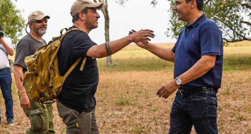 RADIOKTUBRE INFO..- Luego de las polémicas, Valdés se encontró con Cabandié en la zona de incendios  -Por Simón Suarez..Ver mas..	