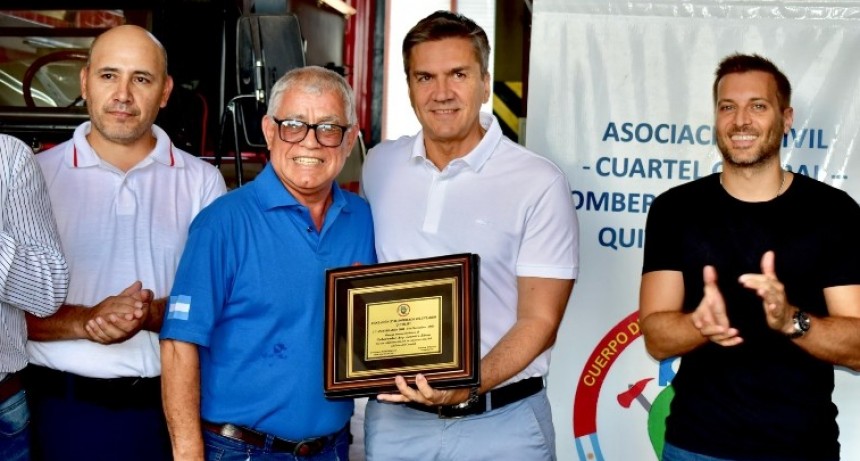 RADIOKTUBRE INFO……..   Zdero inauguró en Quitilipi las refacciones y ampliación de la sede de la Asociación de Bomberos Voluntarios …… Por Simòn Suarez