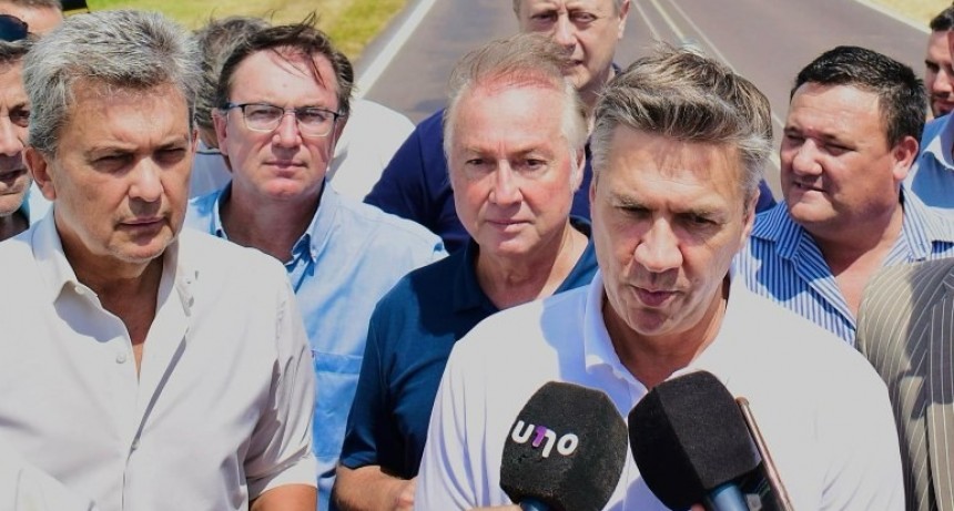 RADIOKTUBRE INFO…….. Zdero inauguró la repavimentación de la ruta provincial Nº 6, en el tramo que une San Bernardo con Villa Berthet   …… Por Simòn Suarez