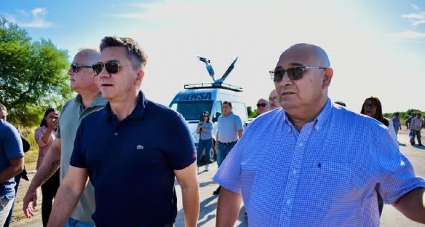 RADIOKTUBRE INFO……..  EL GOBERNADOR ZDERO INICIÓ LA PAVIMENTACIÓN DE LA RUTA PROVINCIAL Nº13 QUE CONECTARÁ COTE LAI CON CHARADAI  …… Por Simòn Suarez