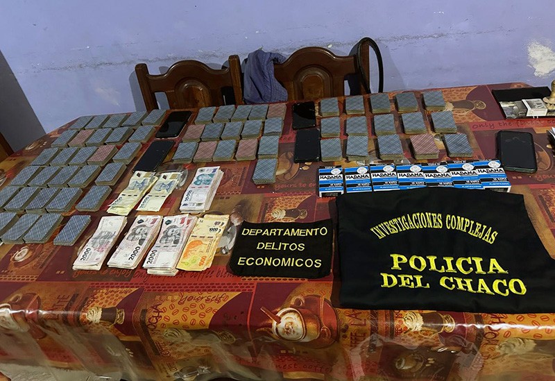 - RADIOKTUBRE INFO……..  Desbaratan centro de juego clandestino tras allanamiento en Pampa del Infierno  …… Por Simòn Suarez.