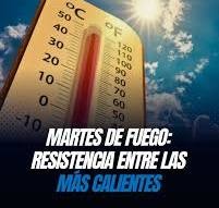 - RADIOKTUBRE INFO…….. La térmica rozó los 44°C en Resistencia y Sáenz Peña   …… Por Simòn Suarez.