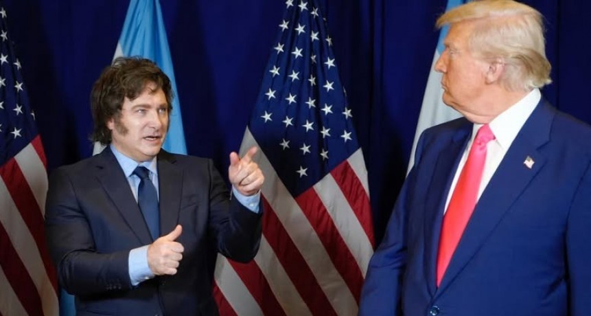 - RADIOKTUBRE INFO……..  A LAS ÓRDENES DE TRUM:   Milei viaja a Estados Unidos por decimocuarta vez …… Por Simòn Suarez.