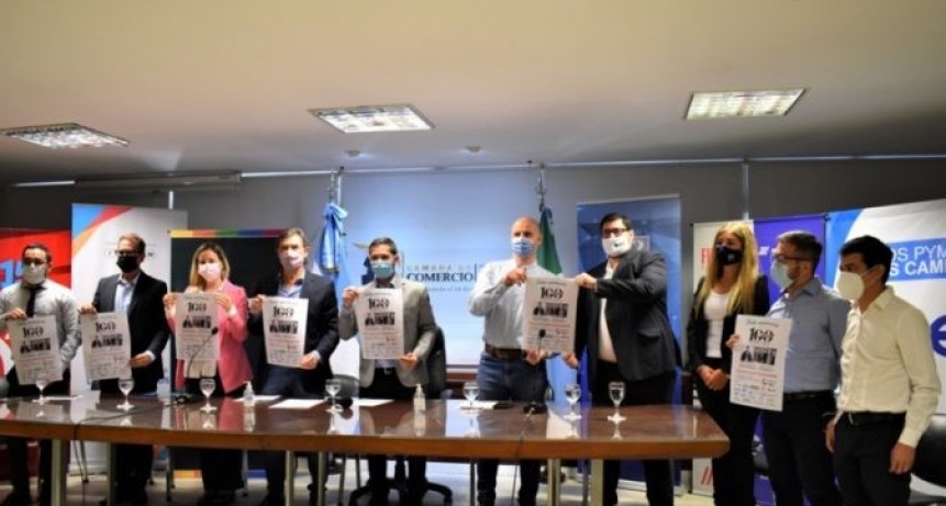 RADIOKTUBRE INFO..-  Lanzaron promoción de entradas para la fiesta por los 100 años de la Cámara de Comercio de Resistencia -Por Simón Suarez..Ver mas..