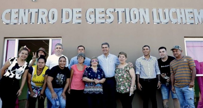 RADIOKTUBRE INFO…. El gobernador Capitanich habilitó las obras del Centro de Gestión ‘Luchemos juntos’  …Por Simón Suarez   Ver mas….