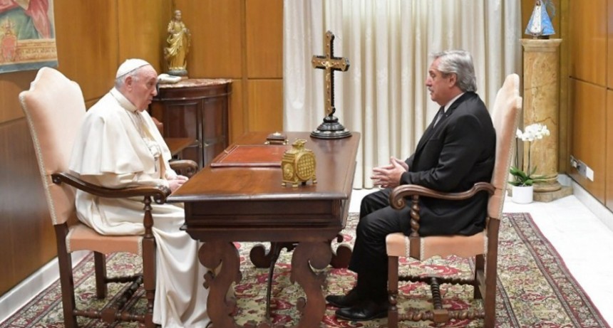 RADIOKTUBRE INFO… -Alberto Fernández se reunió con el Papa Francisco en el Vaticano-Por Simón Suárez-Ver mas…