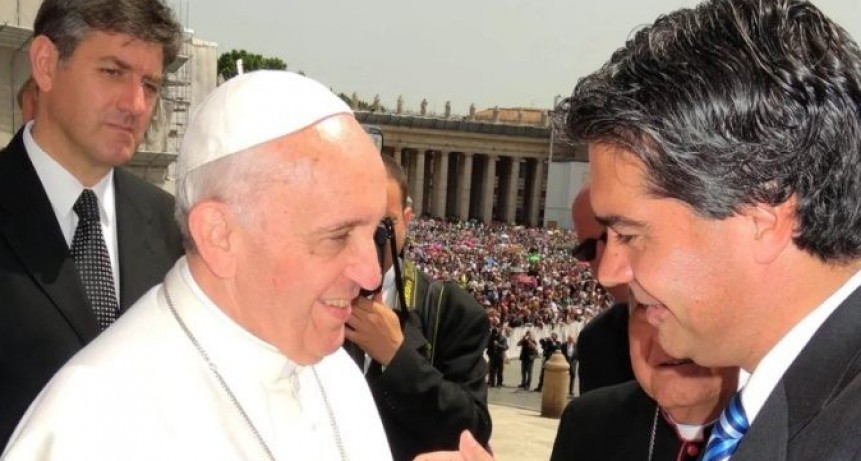 RADIOKTUBRE INFO..- El Papa recibió a Capitanich en el Vaticano: 