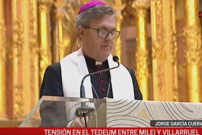 RADIOKTUBRE INFO……..  DURÍSIMO DISCURSO DE GARCIA CUERVAS EN EL TEDEUM DEL 25 DE MAYO 