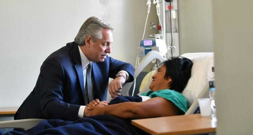 RADIOKTUBRE INFO..- El Presidente visitó a Milagro Sala: 