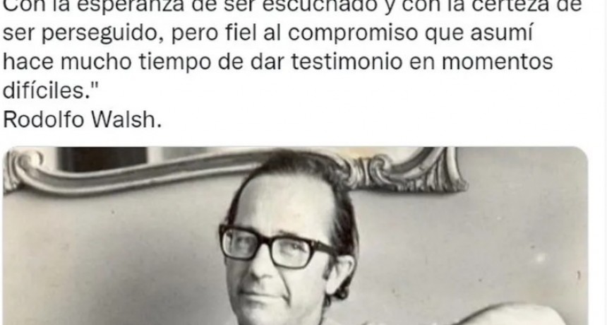  RADIOKTUBRE INFO…. 7 DE JUNIO DÍA DEL PERIODISTA ¿Por qué Rodolfo Walsh es tendencia?  …Por Simón Suarez..Ver mas..