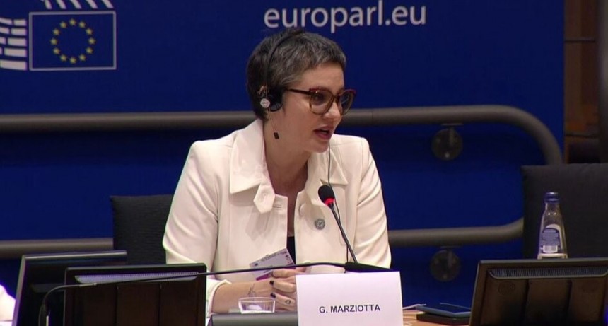 RADIOKTUBRE INFO….  Gisela Marziotta ante el Parlamento Europeo: 