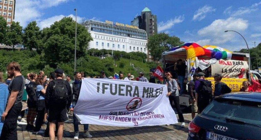 DIARIOKTUBRE INFO…. MILEI NO FUÉ BIENVENIDO EN ALEMANIA   ….Por Simòn Suàrez