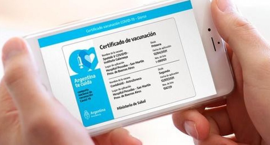 RADIOKTUBRE INFO…-Más de 7 millones de argentinos tienen el certificado de vacunación digital en sus celulares..-Por Simón Suarez..VER MAS