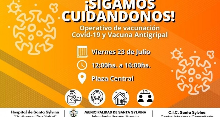 RADIOKTUBRE INF- VACUNACIÓN CONTRA EL COVIT 19 MAÑANA EN LA PLAZA CENTRAL-.-Por Simón Suarez..VER MAS