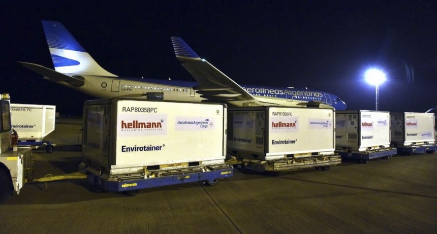 RADIOKTUBRE INFO…- Argentina superó los 40 millones de dosis recibidas con un nuevo vuelo que llegó de China-Por Simón Suarez..VER MAS