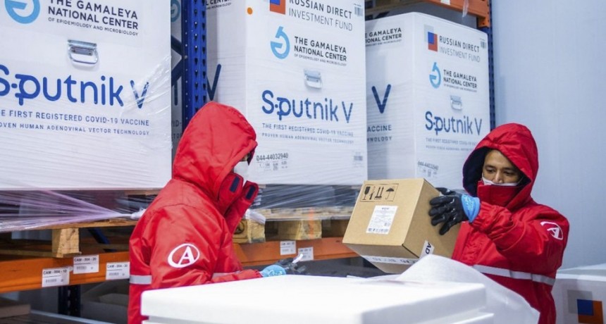 RADIOKTUBRE INFO…- Llegó un cargamento del componente 2 de la Sputnik para producir más de 750 mil dosis--Por Simón Suarez..VER MAS