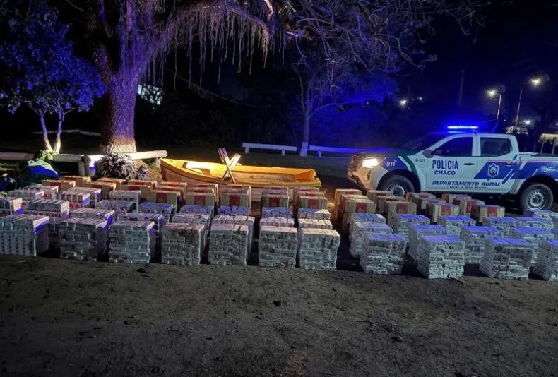 RADIOKTUBRE INFO…….. FUERTE GOLPE AL CONTRABANDO DE CIGARRILLOS EN PRESIDENCIA ROCA   …… Por Simòn Suarez