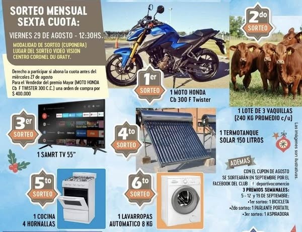 RADIOKTUBRE INFO……..SORTEO DEL BINGO SHOW DEL DEPORTIVO COMERCIO    …… Por Simòn Suarez
