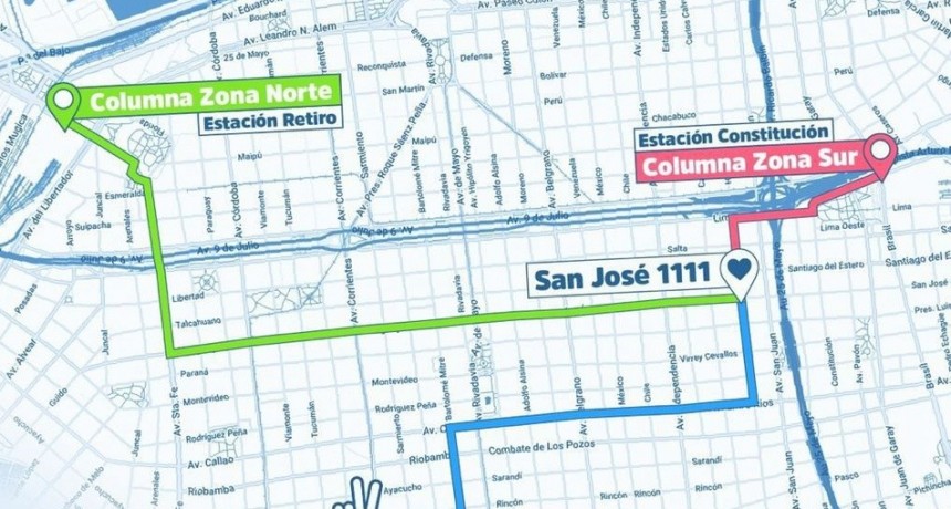 RADIO OKTUBRE INFO…… DIA DE LEALTAD: EL RECORRIDO A LA CASA DE CRISTINA  ……Por Simón Suarez