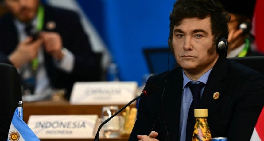 RADIOKTUBRE INFO… Cumbre del G20: Milei retrocedió ante la agenda contra el hambre ..Por Simon Suarez