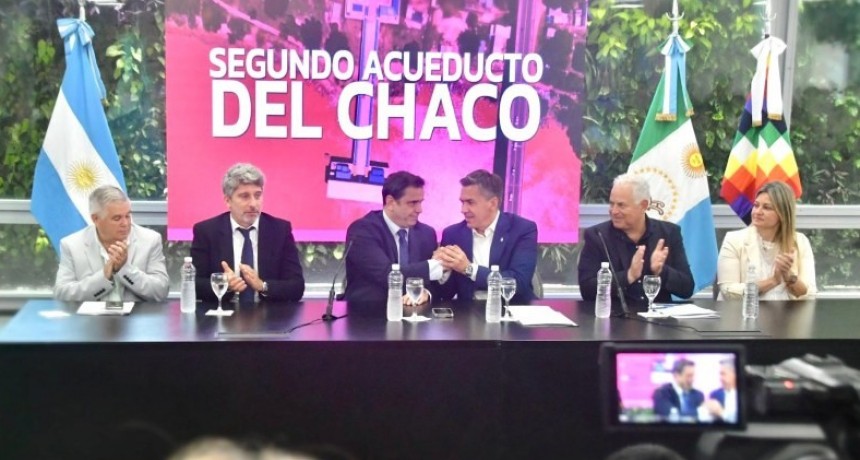 RADIOKTUBRE INFO……..  El Ejecutivo firmó un convenio con Nación para concluir la obra del Segundo Acueducto  …… Por Simòn Suarez