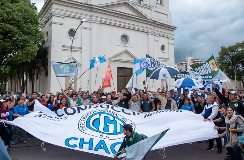 - RADIOKTUBRE INFO…….. Reforma laboral: la CGT Chaco se moviliza y exige a funcionarios y legisladores “que no sean cómplices”   …… Por Simòn Suarez